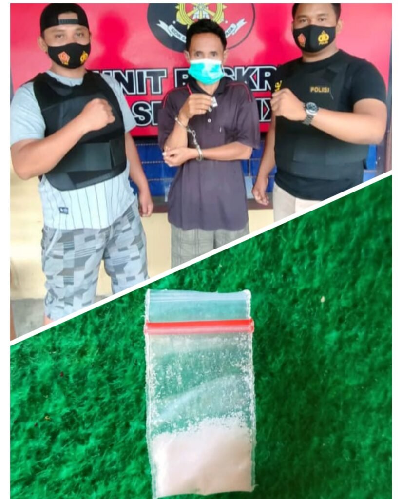 Supir Bawa Sabu Ditangkap di Gg Belakang Toko Malina
