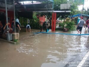 Di Batubara, Hujan Satu Malam Rumah Terendam