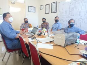 Vaksinasi Tahap Dua, Kapolres Batubara Koordinasi Dengan Inalum