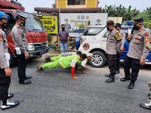 Operasi Yustisi Stasioner dan Testing Swab Antigen di Batubara