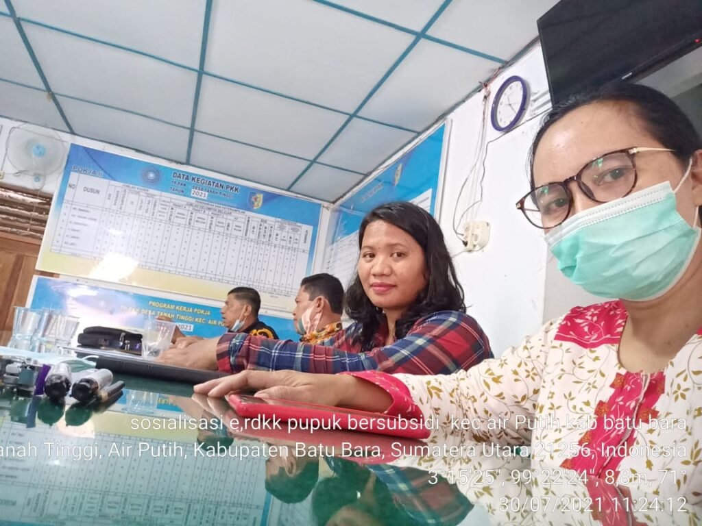 PPL Sosialisasi Subsidi Pupuk di Desa Tanah Tinggi Batubara