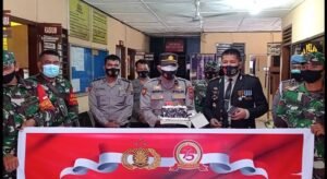 Koramil 01/AK, Satpol PP dan Petugas Medis Geruduk Mapolsek Kualuh Hulu