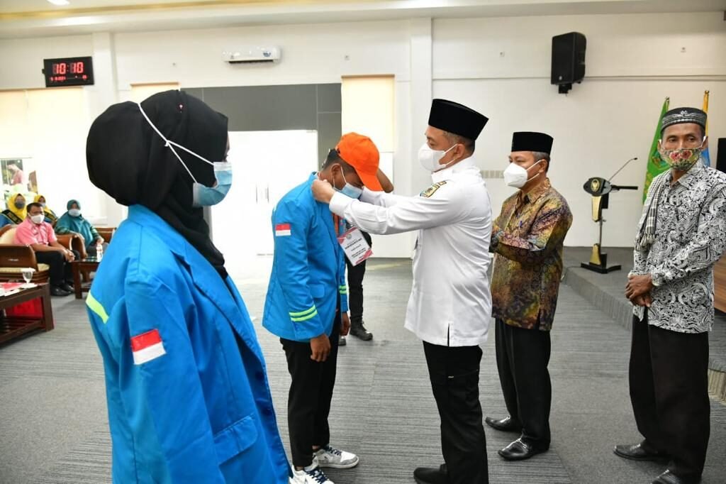 Bupati Lepas 100 Mahasiswa STIT Batubara KKN