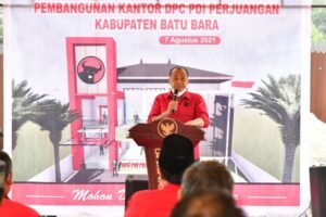 Desain Bangunan Kantor DPC PDIP Batubara Lantai Dua