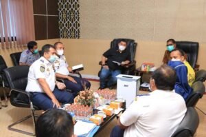 Bupati Labura Terima Audensi Dishub Provsu