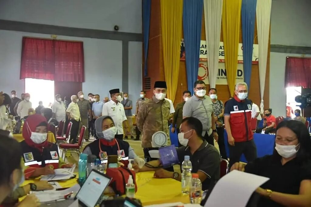 Vaksinasi Insan Jasa Keuangan se Batubara di Fasilitasi OJK