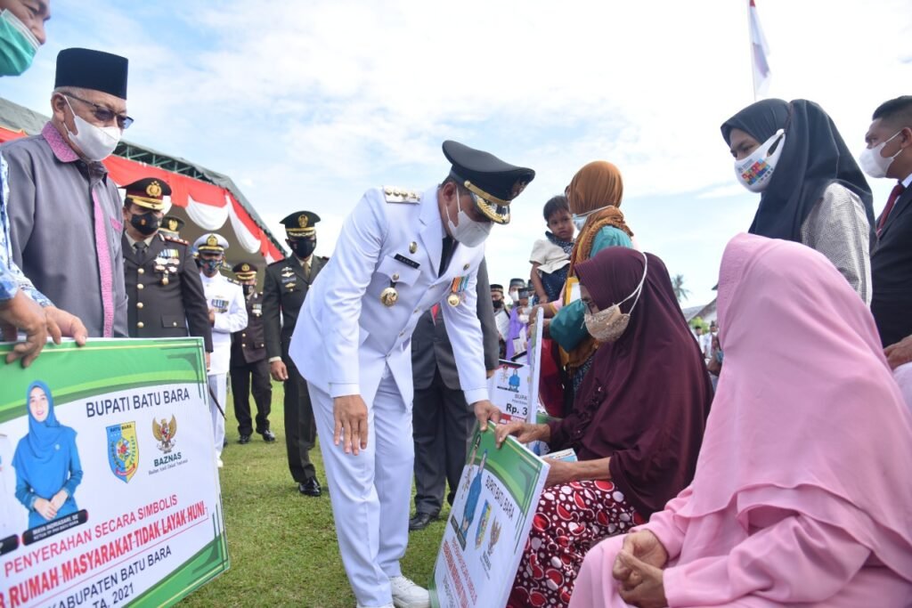Bantuan dan Hadiah Diberikan Pemkab Batubara di HUT RI ke-76