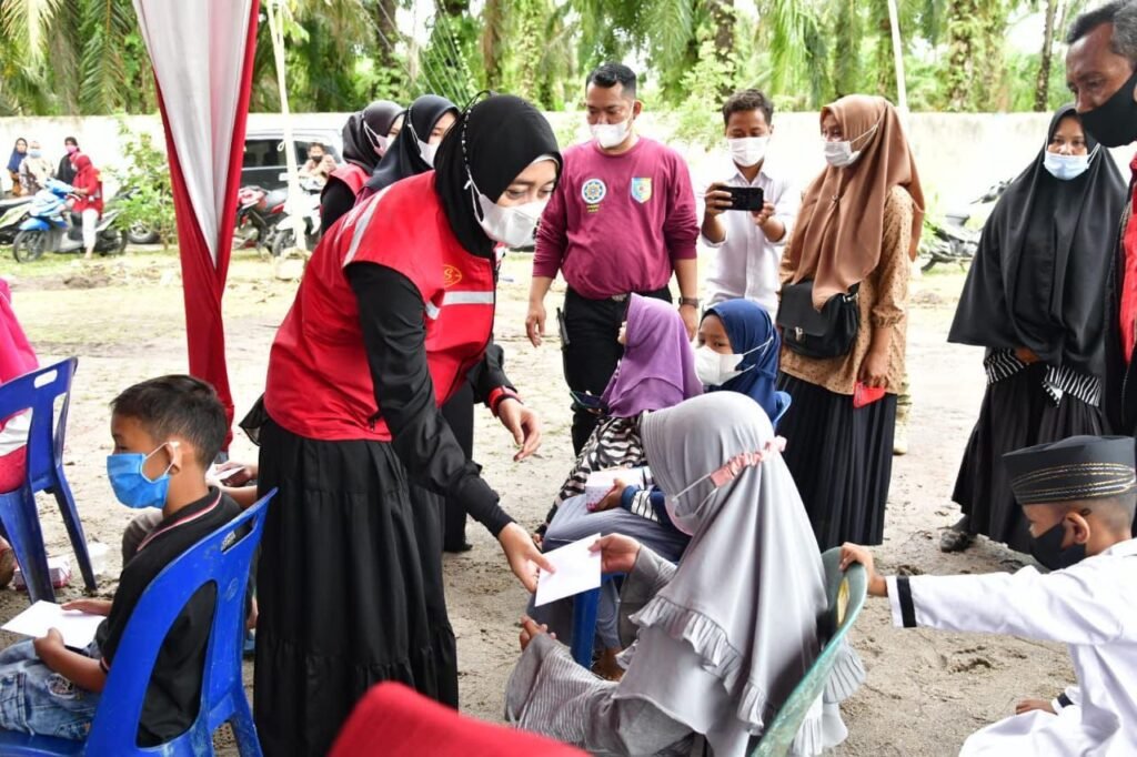 IKAPTK Bersama BK3S Batubara Bantu Dua’fa dan Anak Yatim