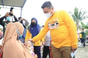 Penderita Hidrosefalus Dibantu Bupati Labura