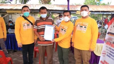 Bupati dan Wakil Ngantor di Desa Air Hitam