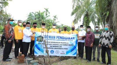 Bupati Labura Janji Bantu 4 RKB SD Swasta Desa Air Hitam