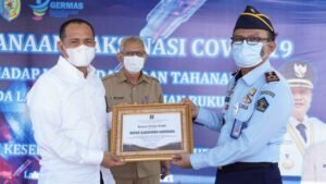 Vaksinasi 1.231 WBP LP Labuhan Ruku, Bupati Batubara: 4 UPTD Puskesmas Sebagai Vaksinator
