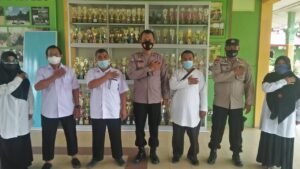 Batubara Level 3, Polres Sosialisasi PPKM