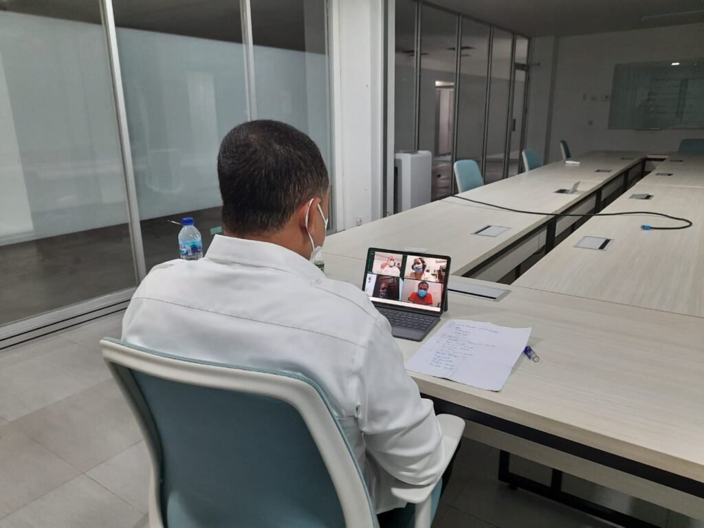 Bupati Batubara Saksikan Tanam Padi Serentak Desa Limau Sundai Secara Virtual