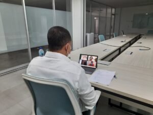 Bupati Batubara Saksikan Tanam Padi Serentak Desa Limau Sundai Secara Virtual