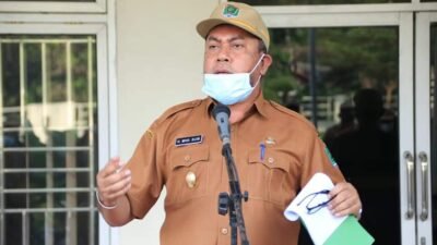 Sekda Labura Pimpin Apel Gabungan ASN