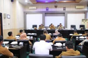 Bupati Labura Bersama Wakil Coffee Morning Dengan OPD