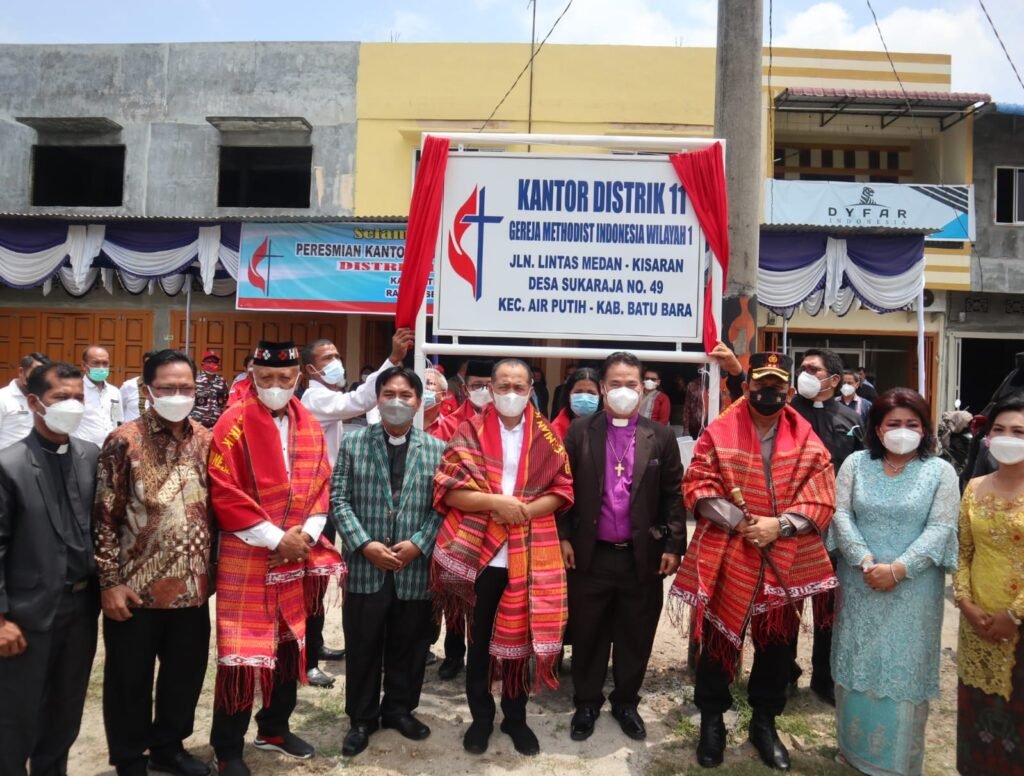 Peresmian Kantor Distrik 11 Gereja Wilayah 1 Batubara