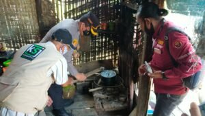 Kapolres Batubara Bersama KSJ Segera Renovasi Rumah Nek Asbah