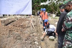 Bupati Letak Batu Pertama Pembangunan GPSA di Mapolres Batubara