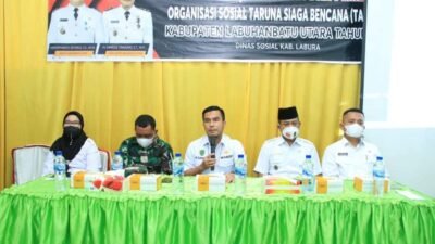 Seluruh Tagana Labura Harus Miliki Keahlian Menguasai Lapangan