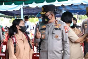 30 Ribu Dosis ke Nisel, Kapoldsu: Kita Akan Kerahkan Batalyon Polda Mendorong Percepatan Vaksin