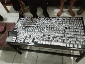 Polsek Padang Bolak Ringkus Pria Desa Simangambat Julu Bersama 105 Gram Sabu