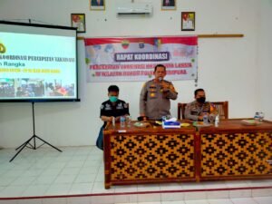 Rakor Percepatan Vaksin, 2 Minggu Kedepan Batubara Harus Turun Level