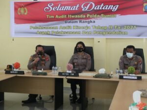 Kapolres Batubara Sambut Tim Audit Itwasda Poldasu