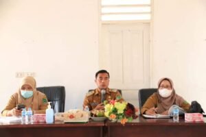 Wabup Pimpin Rapat Evaluasi Capaian Vaksinasi Labura