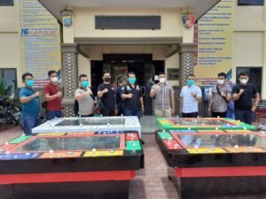 4 Meja Judi Tembak Ikan Diamankan Sat Reskrim Polres Batubara