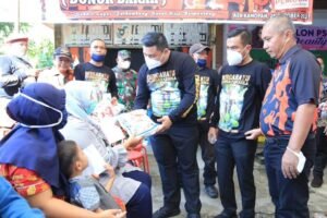 Sumpah Pemuda Ke-93, Bupati Labura Baksos