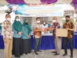 Ny Maya Sambut Tim Evaluasi PTP2WKSS Sumut