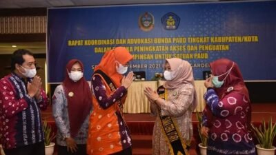 Ny Maya Ikuti Rakor Advokasi Bunda PAUD se Sumut