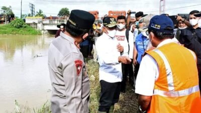 Banjir Sergai, Gubsu, Kapolda dan Kasdam Turun Carikan Solusi