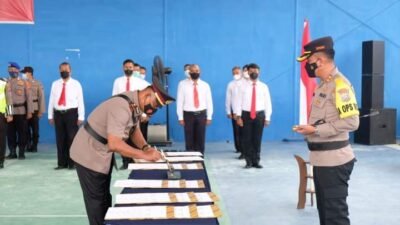 Iptu S Tambunan SH Resmi Jabat Kasat Narkoba Polres Tanjung Balai