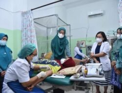 Pastikan Program KB Jalan, Ny Maya Kunjungi Dua Puskesmas di Tanjung Tiram