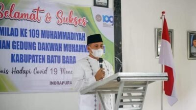 Milad ke-109, Gedung Dakwah PD Muhammadiyah Batubara Diresmikan