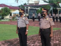 Kapolres Batubara Pimpin Upacara Kenaikan Pangkat TMT 1 November