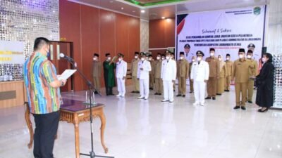 27 PPT dan Administrator Labura Dilantik, Bupati Minta Jaga Amanah