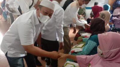 Anak Yatim-Piatu Desa Binjai Baru Doakan Kadin Batubara