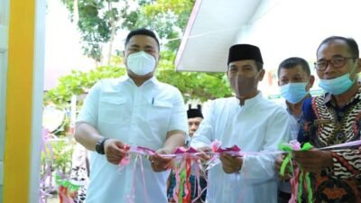 Resmikan Musholla Al Ikhlas SDN 114342 Aek Kanopan, Bupati Labura: Terimakasih Baznas
