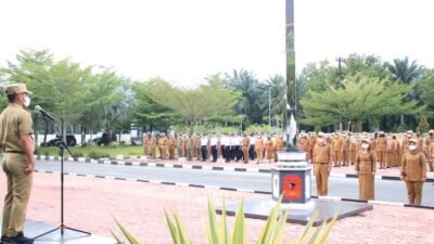 Wabup Pimpin Apel Gabungan ASN Labura