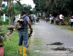 Remaja Mesjid Wujudkan Desa Tanjung Muda Bersih