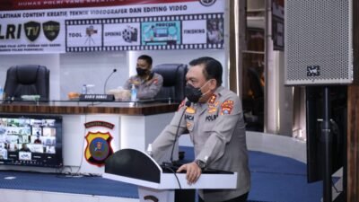 Pelatihan Konten Kreatif Jajaran Polda Sumut