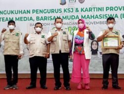 Tim Media, Barmas dan Pengurus KSJ Provinsi Sumut Dikukuhkan