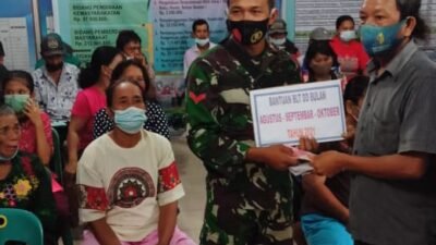 Warga Desa Pematang Panjang Terima BLT 3 Bulan