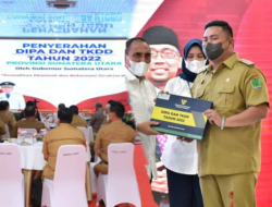 Bupati Labura Terima DIPA dan TKDD Tahun 2022 Dari Gubsu