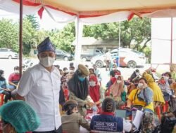 Upaya Herd Immunity di Batubara, Bupati Tinjau Pemberian 200 Dosis di Kantor DPC Gerindra