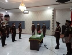 Kacabjari, Kasi BB dan Barang Rampasan Kejari Langkat Sertijab